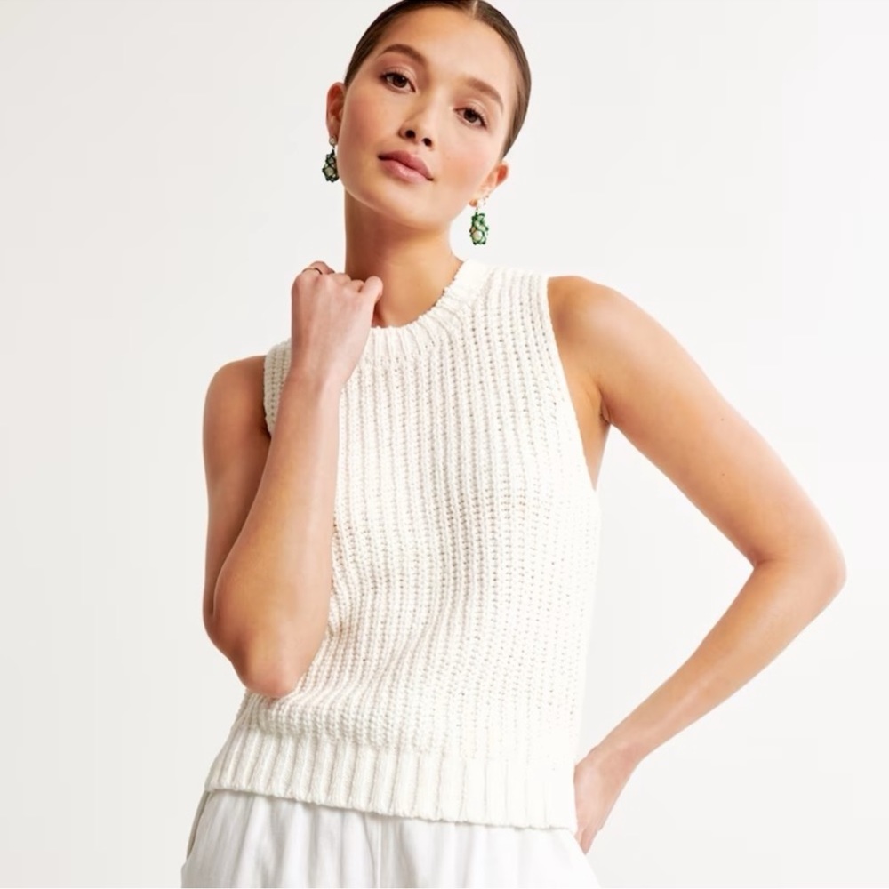 Abercrombie Easy Shaker Sweater Tank